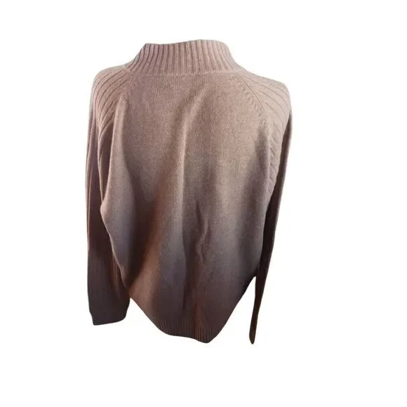 Patrick James reserve full zip men's Cashmere sweater xl